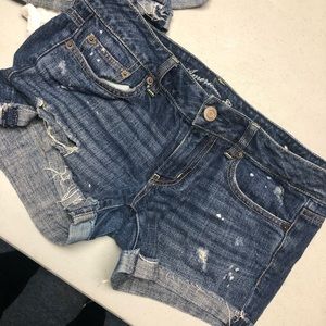 AE denim shorts size 6